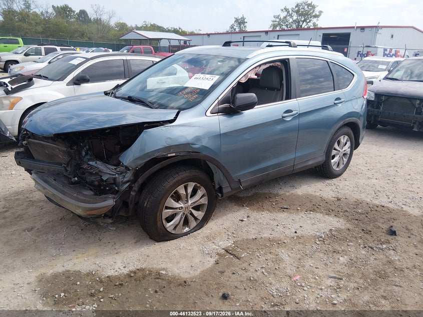 Vin: 5j6rm4h7xdl072374, lot: 46632256, honda cr-v ex-l 20132