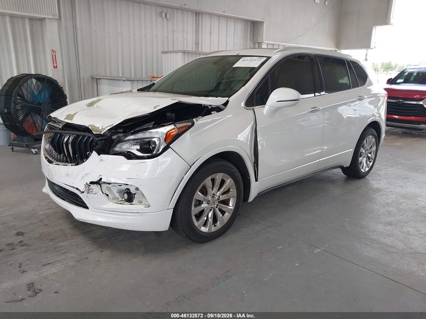 Vin: lrbfxbsa9hd046470, lot: 46632305, buick envision essence 20172