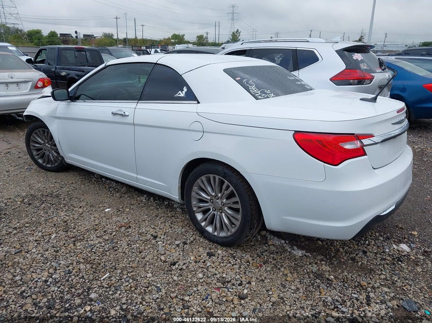 Vin: 1c3bcbfg9dn571192, lot: 46632355, chrysler 200 limited 20133