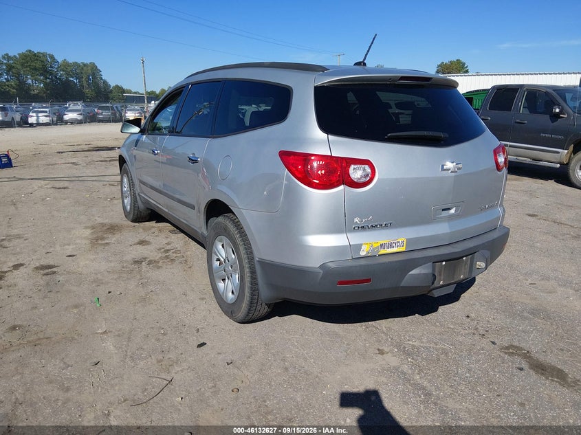 Vin: 1gnlreed3as102661, lot: 46632360, chevrolet traverse ls 20103