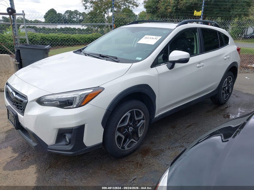 Vin: jf2gtamc8jh347287, lot: 46632367, subaru crosstrek 2.0i limited 20182