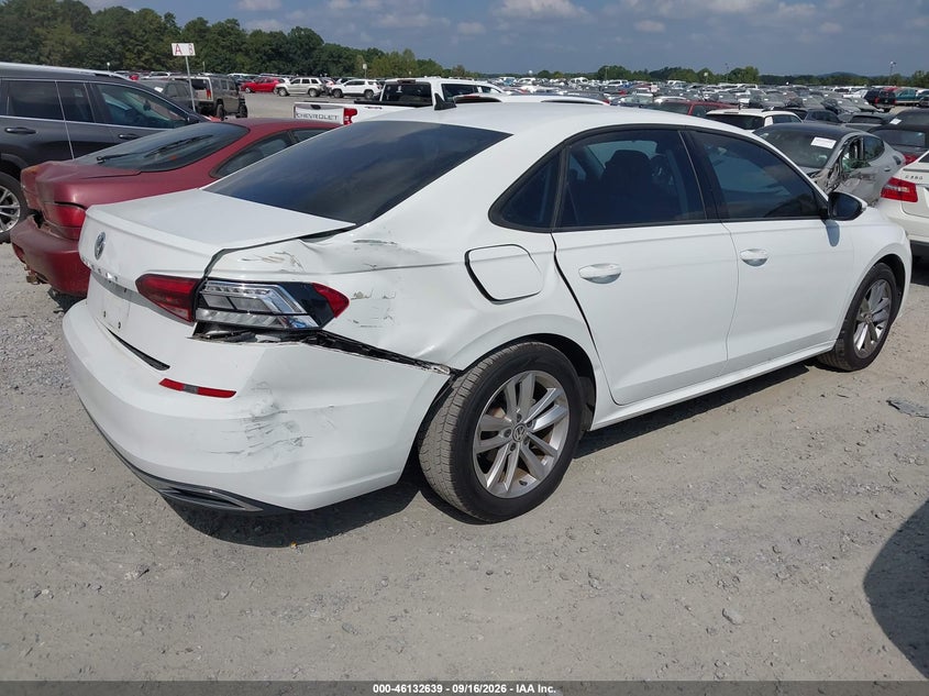Vin: 1vwaa7a34lc025051, lot: 46632372, volkswagen passat 2.0t s 20204