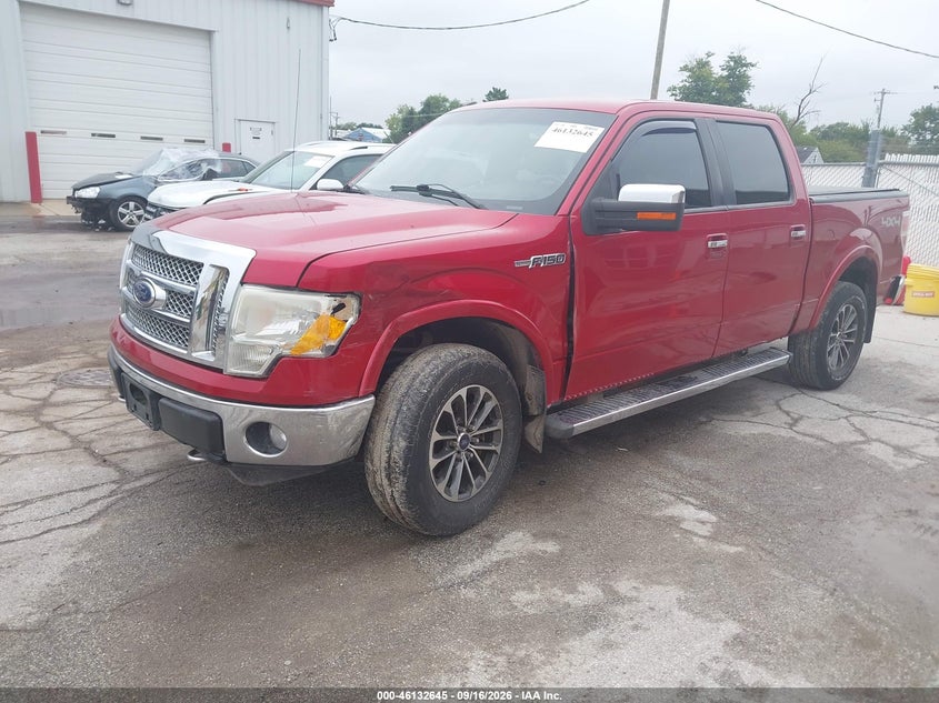 Vin: 1ftfw1ev3afd52264, lot: 46632378, ford f-150 fx4/harley-davidson/king ranch/lariat/platinum/xl/xlt 20102