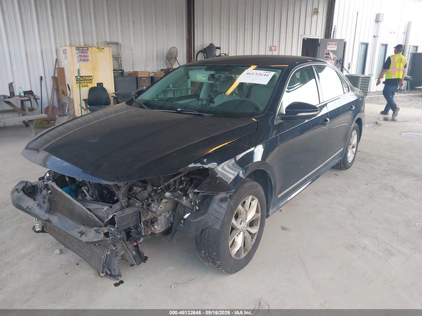 Vin: 1vwas7a38gc053616, lot: 46632379, volkswagen passat 1.8t s 20162
