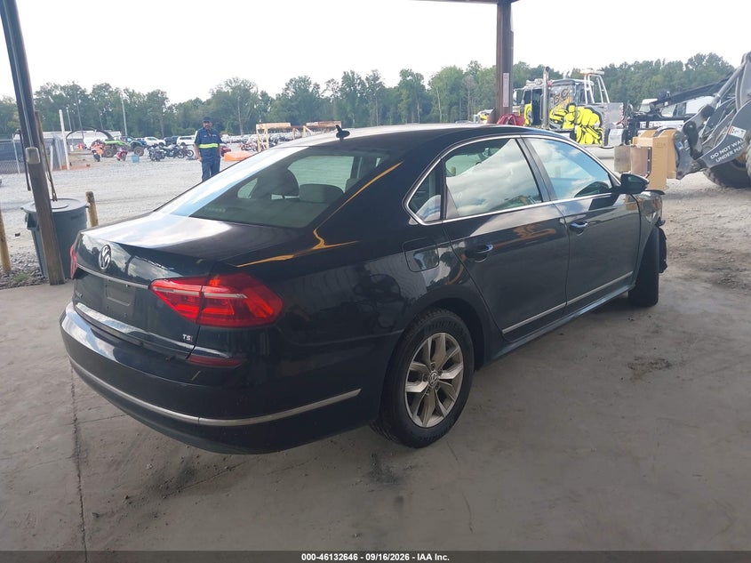 Vin: 1vwas7a38gc053616, lot: 46632379, volkswagen passat 1.8t s 20164
