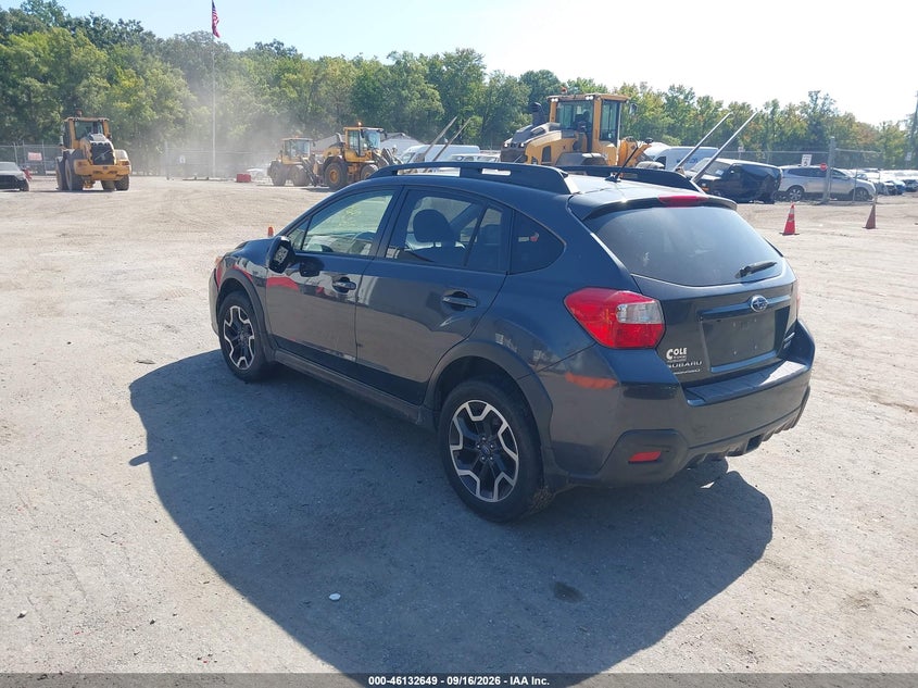 Vin: jf2gpabc9h8222591, lot: 46632382, subaru crosstrek 2.0i premium 20173