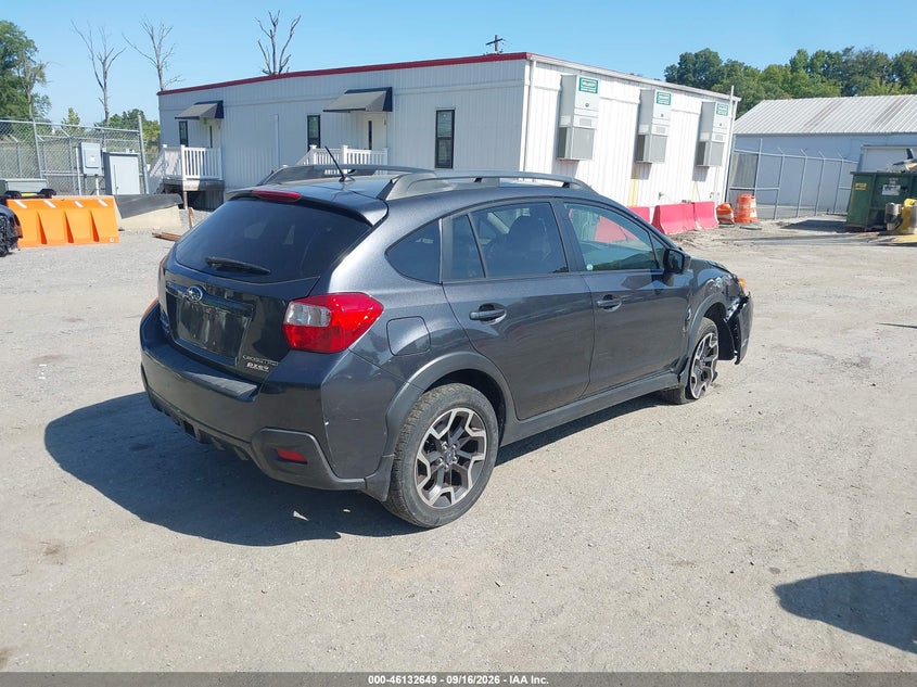 Vin: jf2gpabc9h8222591, lot: 46632382, subaru crosstrek 2.0i premium 20174