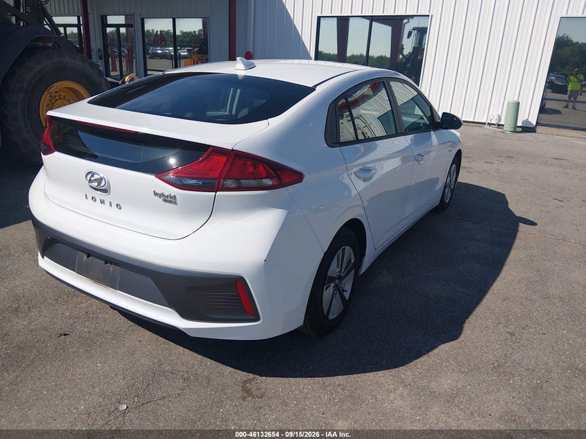Vin: kmhc65lc9lu219773, lot: 46632387, hyundai ioniq hybrid blue 20204