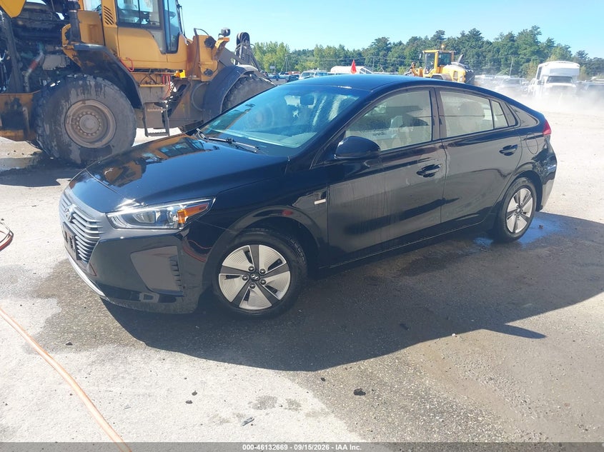 2018 Hyundai Ioniq Hybrid Blue, Обычный износ, IAAI, VIN KMHC65LC0JU075964 — фото 2