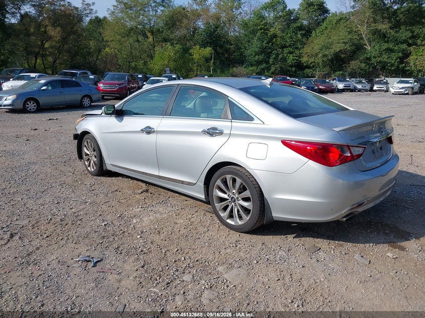 HYUNDAI SONATA 2012 VIN 5NPEC4AC6CH412153