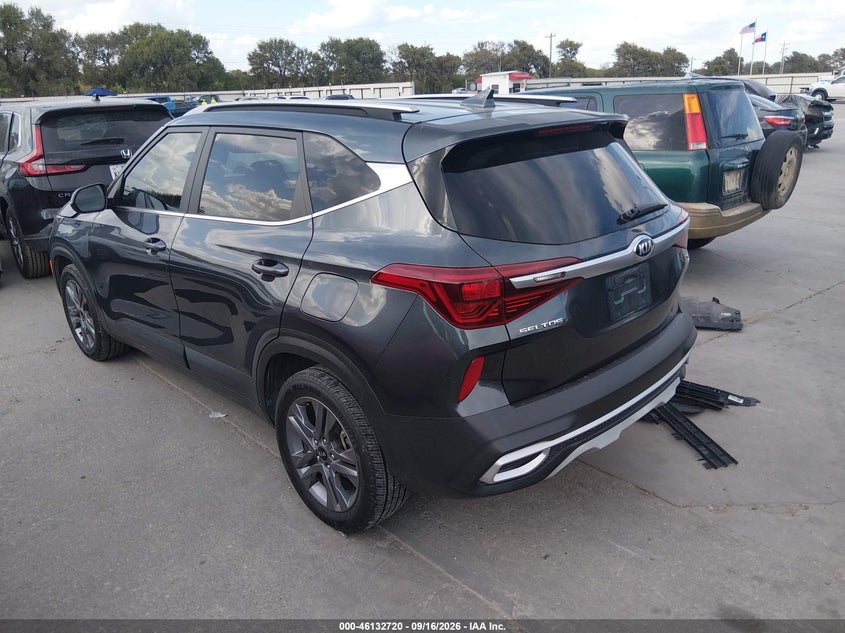 Vin: kndeu2aa5m7173099, lot: 46632453, kia seltos s 20213