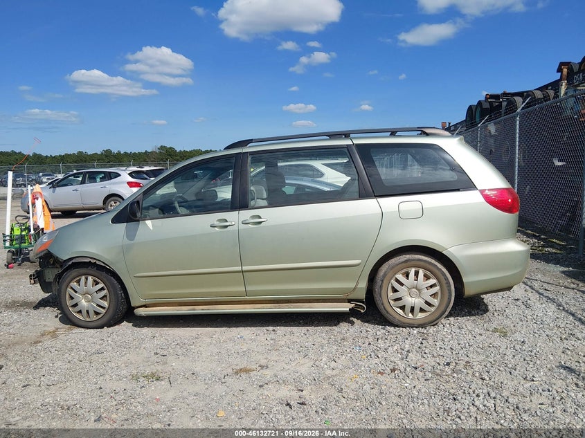 TOYOTA SIENNA 2008 VIN 5TDZK23C48S170048