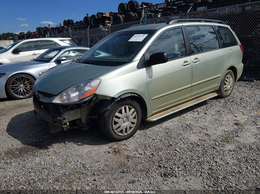 TOYOTA SIENNA 2008 VIN 5TDZK23C48S170048