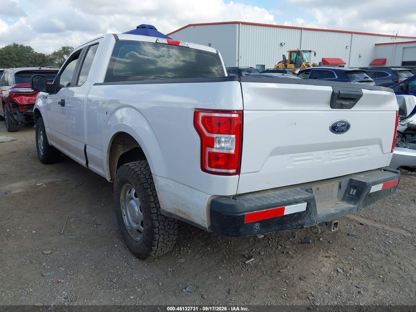 Vin: 1ftex1c59jkf30827, lot: 46632464, ford f-150 xl 20183