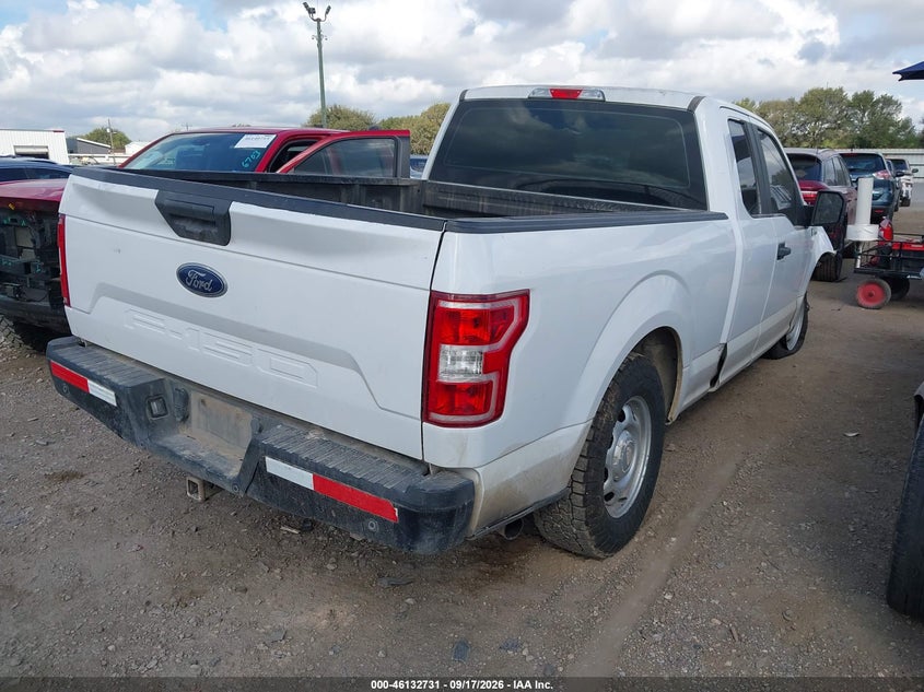 Vin: 1ftex1c59jkf30827, lot: 46632464, ford f-150 xl 20184