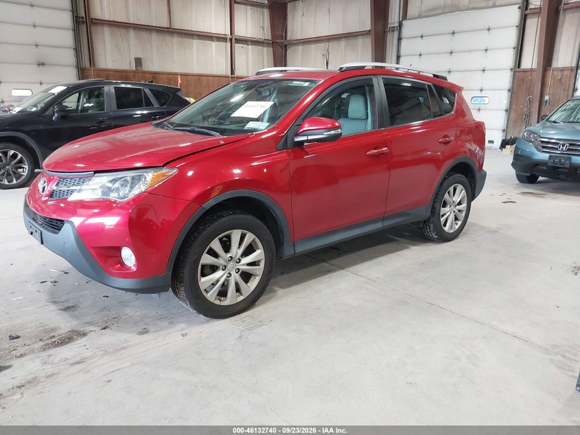 Vin: 2t3dfrev6fw391832, lot: 46632473, toyota rav4 limited 20152