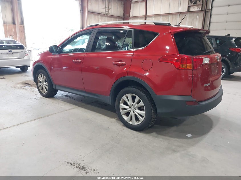 Vin: 2t3dfrev6fw391832, lot: 46632473, toyota rav4 limited 20153