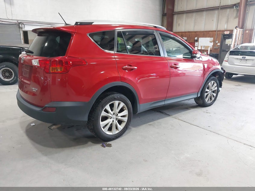 Vin: 2t3dfrev6fw391832, lot: 46632473, toyota rav4 limited 20154