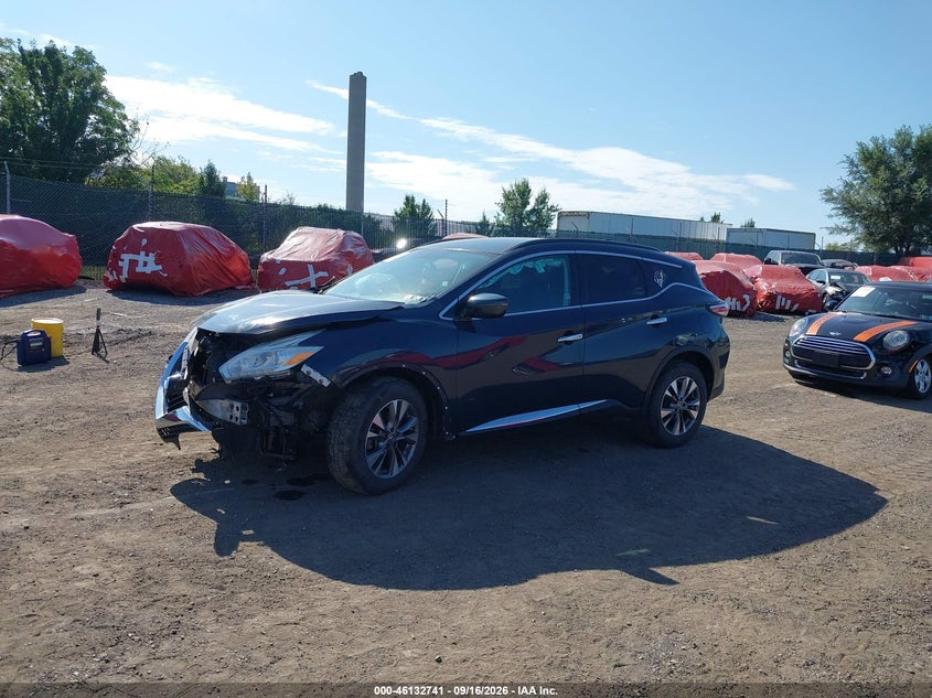 NISSAN MURANO 2017 VIN 5N1AZ2MH1HN187877