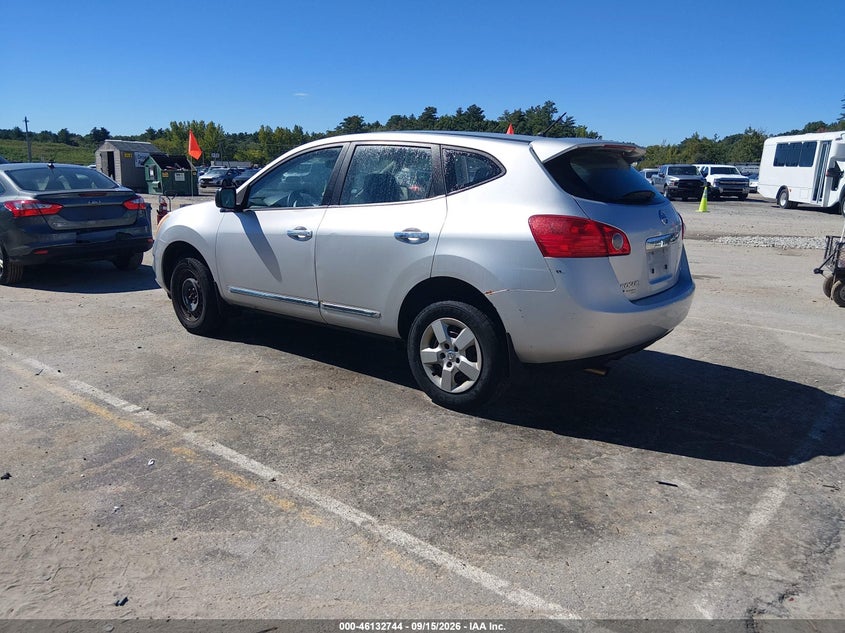 Vin: jn8as5mv1dw617822, lot: 46632477, nissan rogue s 20133