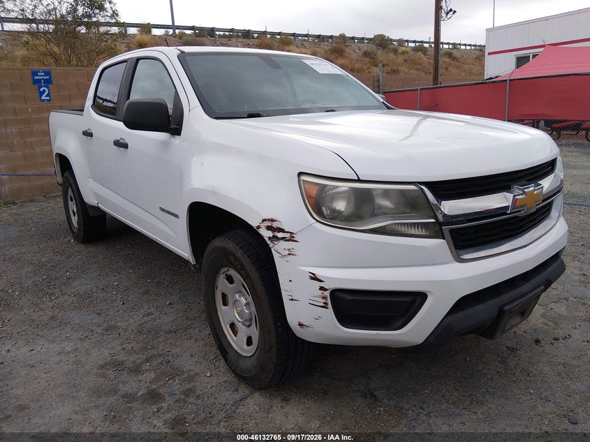 Vin: 1gcgsbea7g1309264, lot: 46632498, chevrolet colorado wt 20161