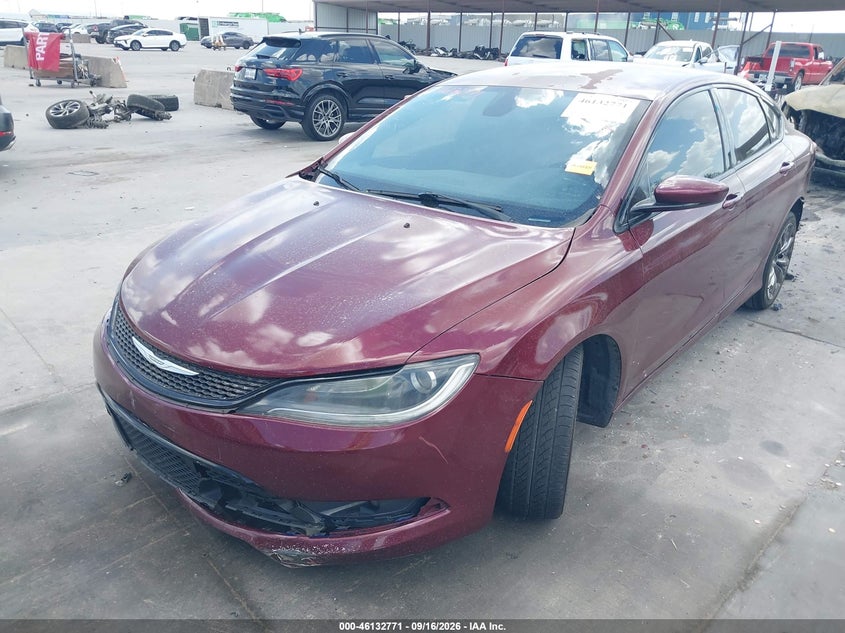 Vin: 1c3cccbbxfn594312, lot: 46632504, chrysler 200 s 20152