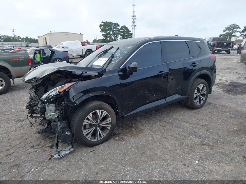 2021 Nissan Rogue, Front End, IAAI, VIN JN8AT3BB7MW215720 — photo 2