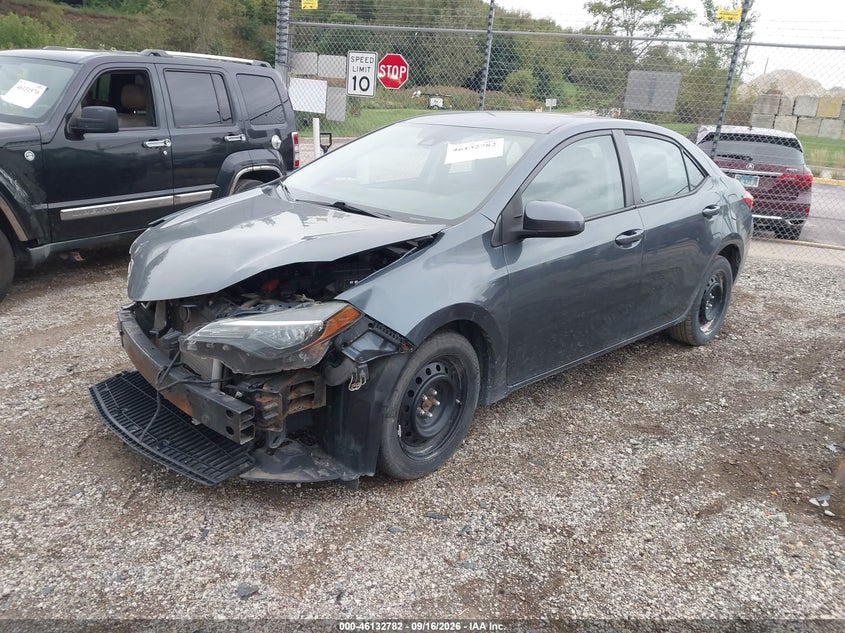 2019 Toyota Corolla, Front End, IAAI, VIN 2T1BURHE5KC241921 — photo 2