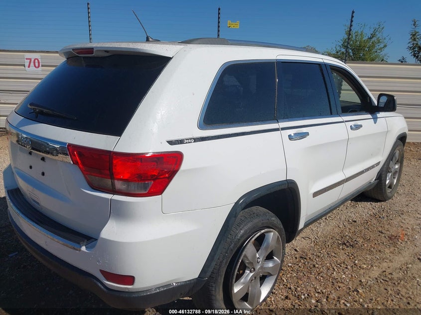Vin: 1c4rjebg7dc546519, lot: 46632521, jeep grand cherokee limited 20134