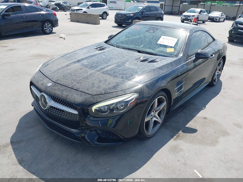 Vin: wddjk6ga2hf040062, lot: 46632529, mercedes-benz sl 450 20172