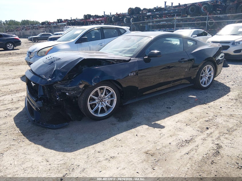 Vin: 1fa6p8cf5s5406985, lot: 46632545, ford mustang gt premium fastback 20252