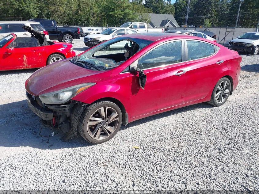 Vin: kmhdh4ae0eu102373, lot: 46632547, hyundai elantra limited 20142