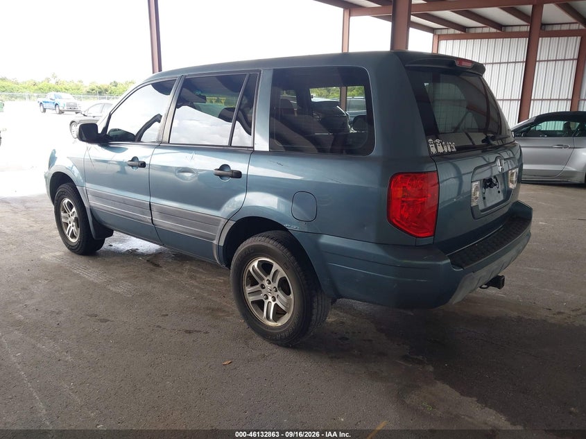 2005 HONDA PILOT auction photo 3