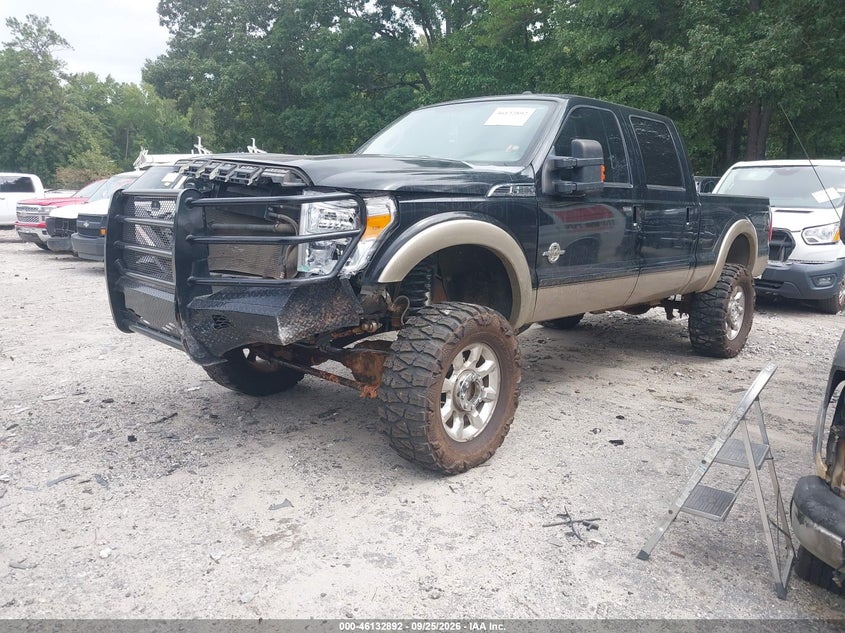 Vin: 1ft7w2bt5cea23765, lot: 46632625, ford f-250 lariat 20122