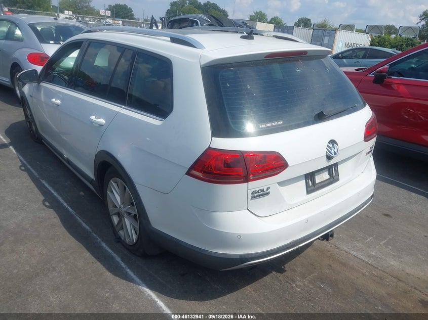 Vin: 3vwh17au4hm536630, lot: 46632674, volkswagen golf alltrack tsi s/tsi se/tsi sel 20173