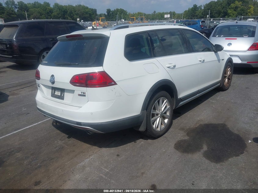 Vin: 3vwh17au4hm536630, lot: 46632674, volkswagen golf alltrack tsi s/tsi se/tsi sel 20174