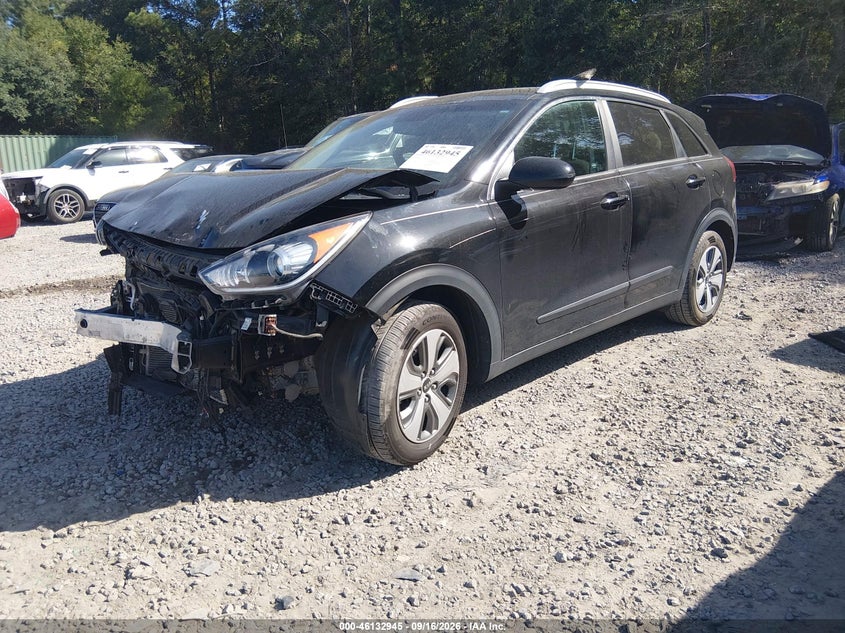 Vin: kndcb3lc1k5281875, lot: 46632678, kia niro lx 20192