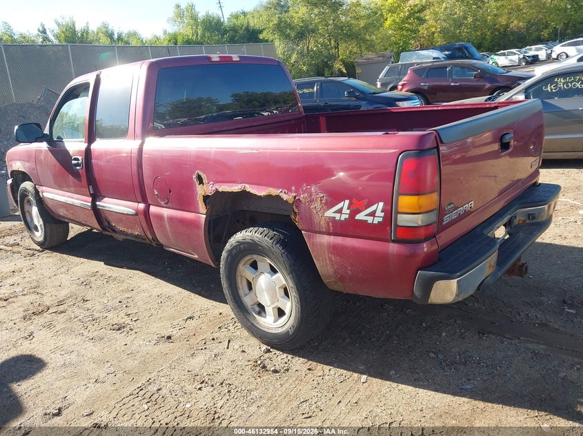 2004 GMC SIERRA 1500 auction photo 3