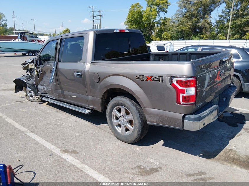 Vin: 1ftew1e5xjkd64124, lot: 46632692, ford f-150 xlt 20183