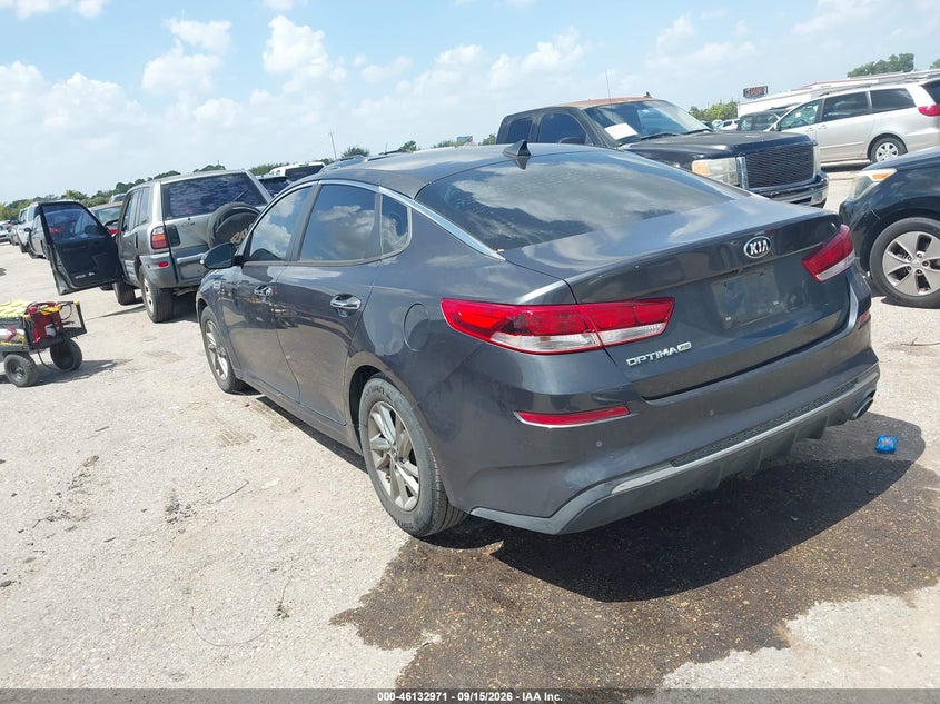 Vin: 5xxgt4l32kg318240, lot: 46632704, kia optima lx 20193