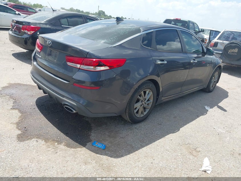 Vin: 5xxgt4l32kg318240, lot: 46632704, kia optima lx 20194