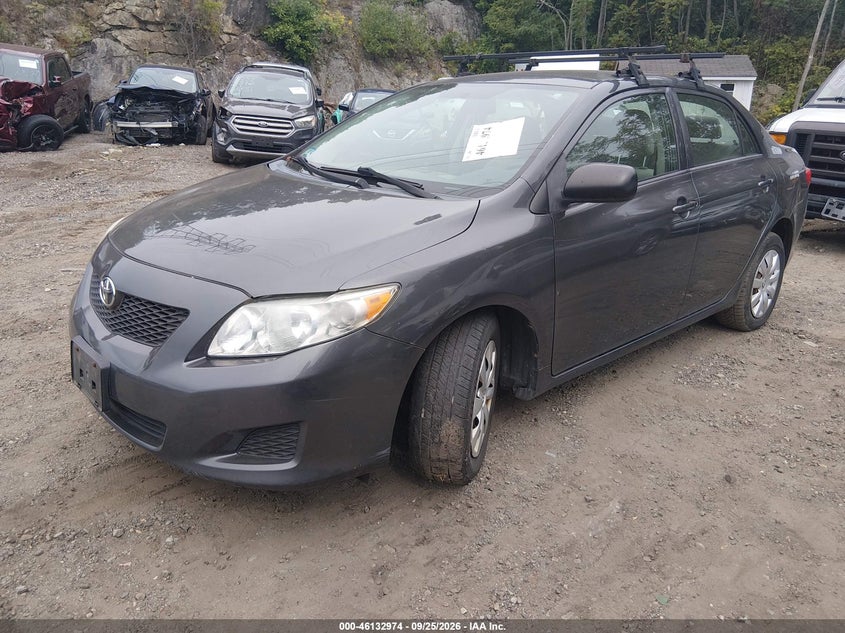 2009 Toyota Corolla, Звичайний знос, IAAI, VIN 2T1BU40E89C141451 — фото 2