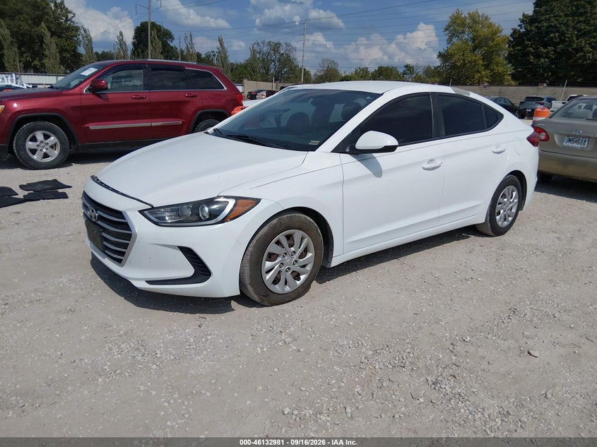 2017 Hyundai Elantra, Right Side, IAAI, VIN 5NPD74LF2HH141543 — photo 2