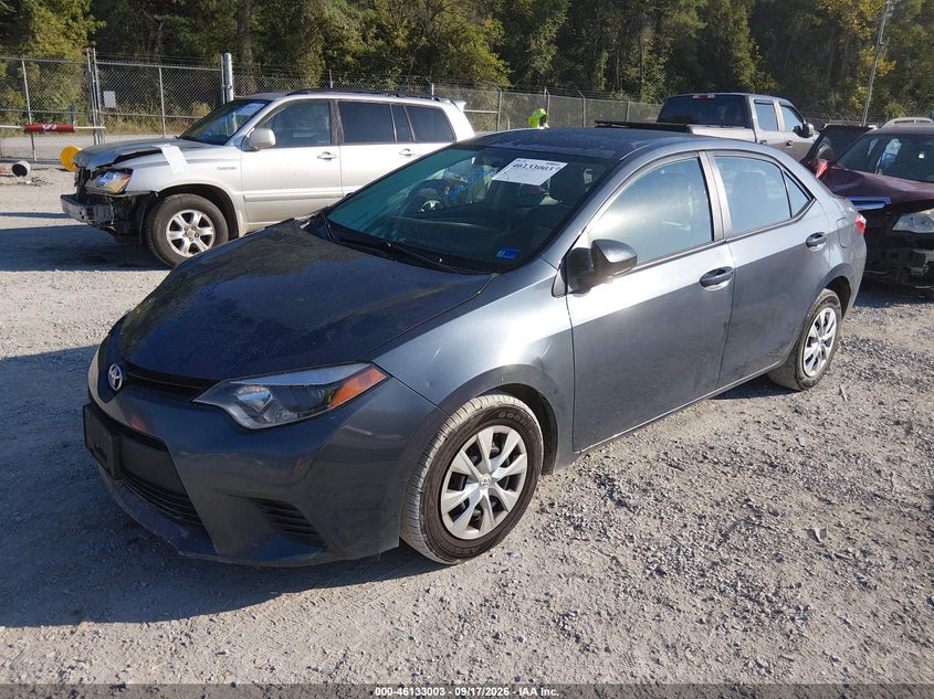 Vin: 2t1bprhe9ec097270, lot: 46632736, toyota corolla le eco 20142
