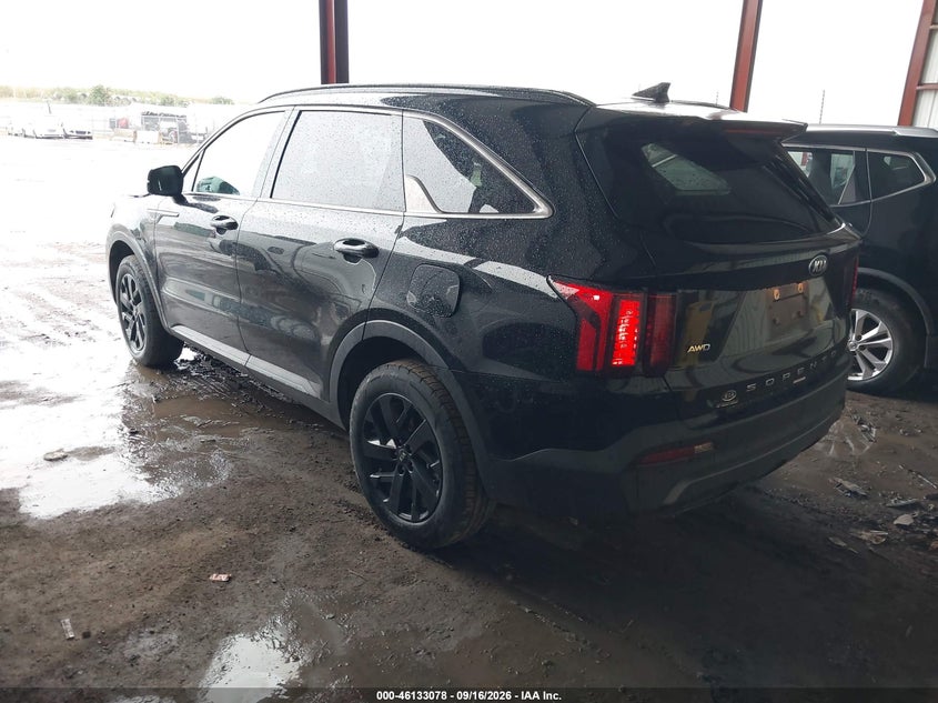 Vin: 5xyrldlc2mg005941, lot: 46632811, kia sorento s 20213