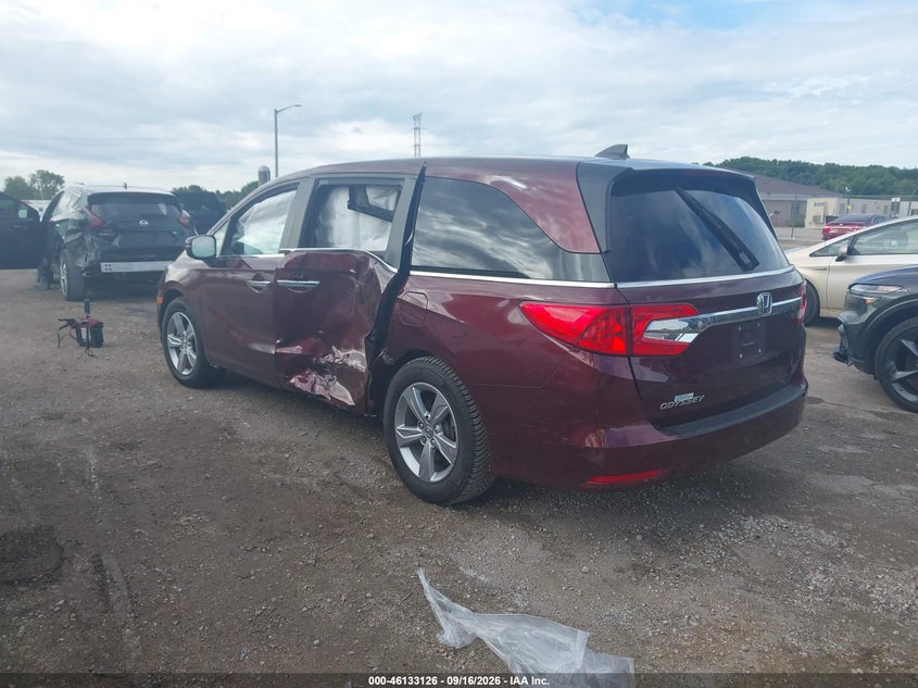 Vin: 5fnrl6h79lb041638, lot: 46632859, honda odyssey ex-l/ex-l w/navi   res 20203