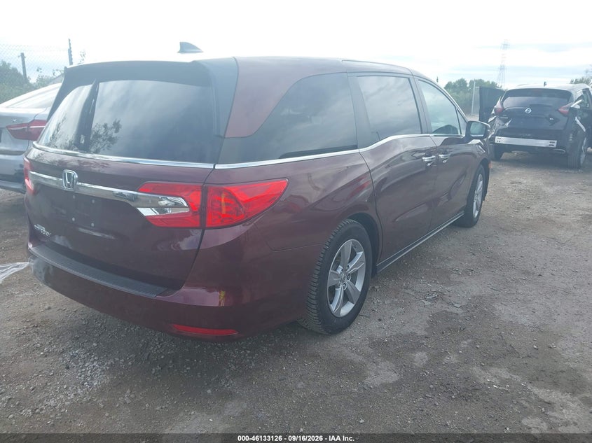 Vin: 5fnrl6h79lb041638, lot: 46632859, honda odyssey ex-l/ex-l w/navi   res 20204