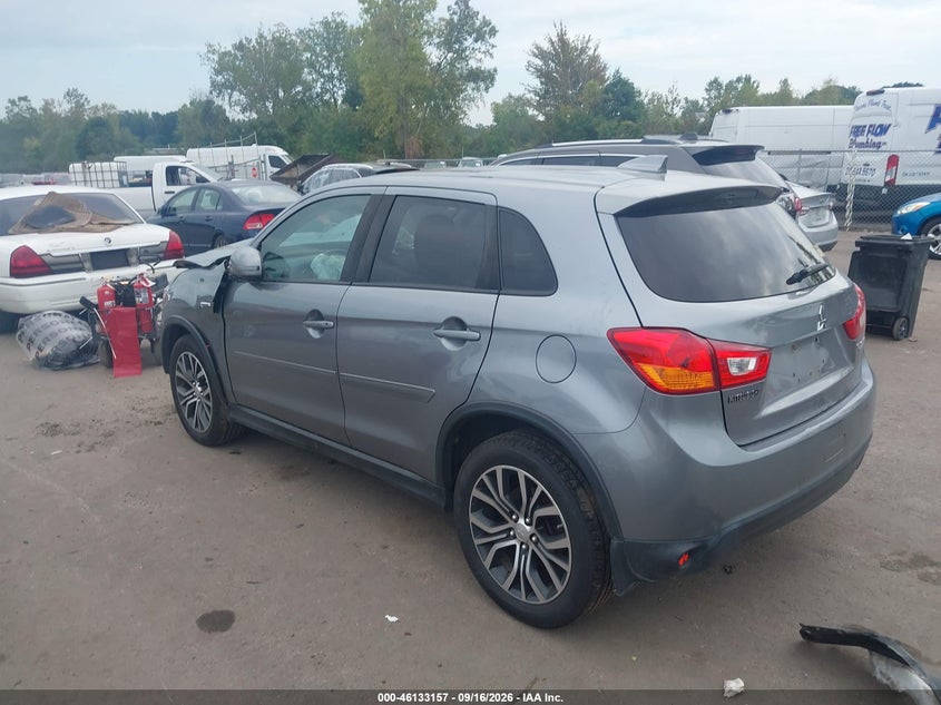 Vin: ja4ar3auxhz000425, lot: 46632890, mitsubishi outlander sport 2.0 le 20173