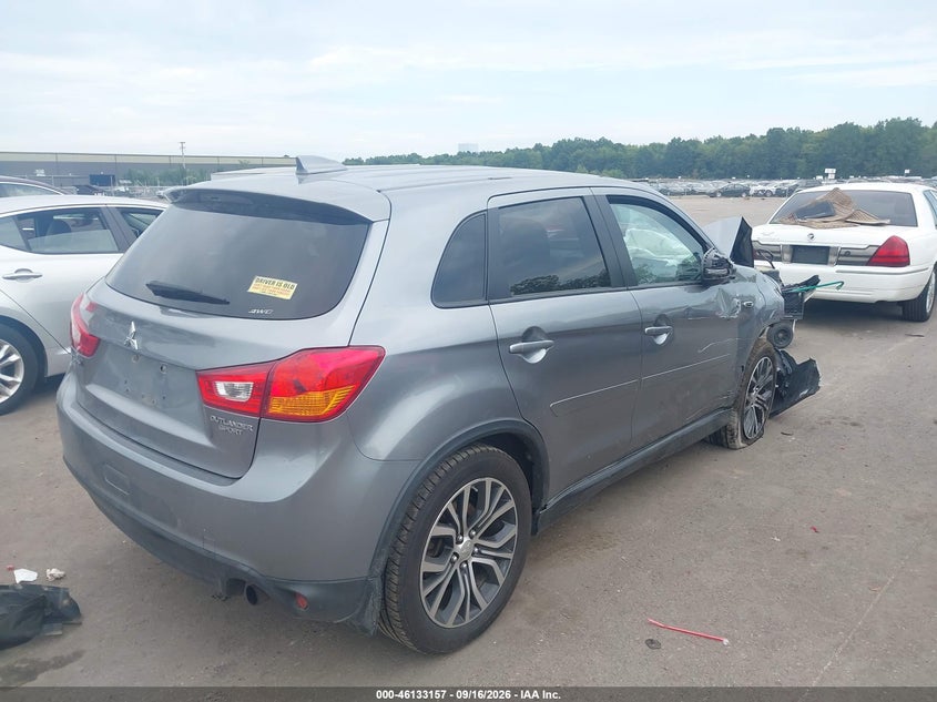 Vin: ja4ar3auxhz000425, lot: 46632890, mitsubishi outlander sport 2.0 le 20174