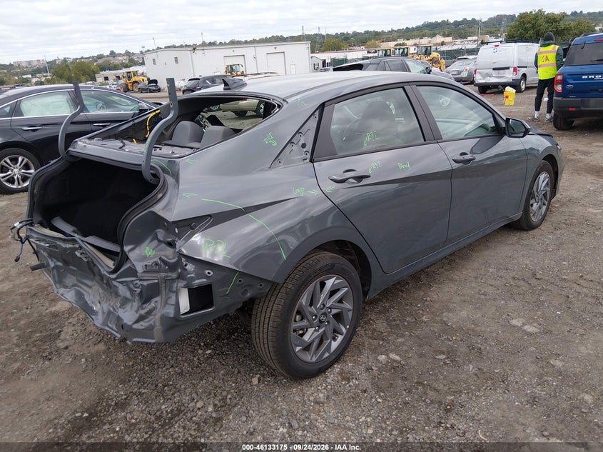 Vin: kmhlm4dj0tu206102, lot: 46632908, hyundai elantra hybrid blue 20264